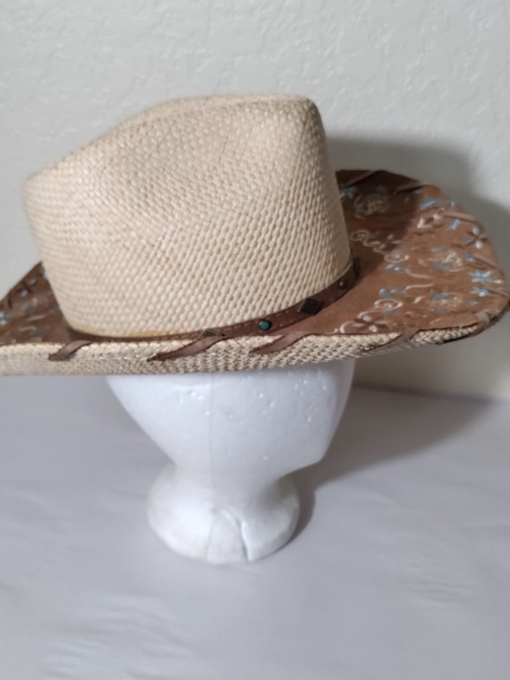 BullHide Straw Western Cowboy/Girl Hat size small - Picture 2 of 11